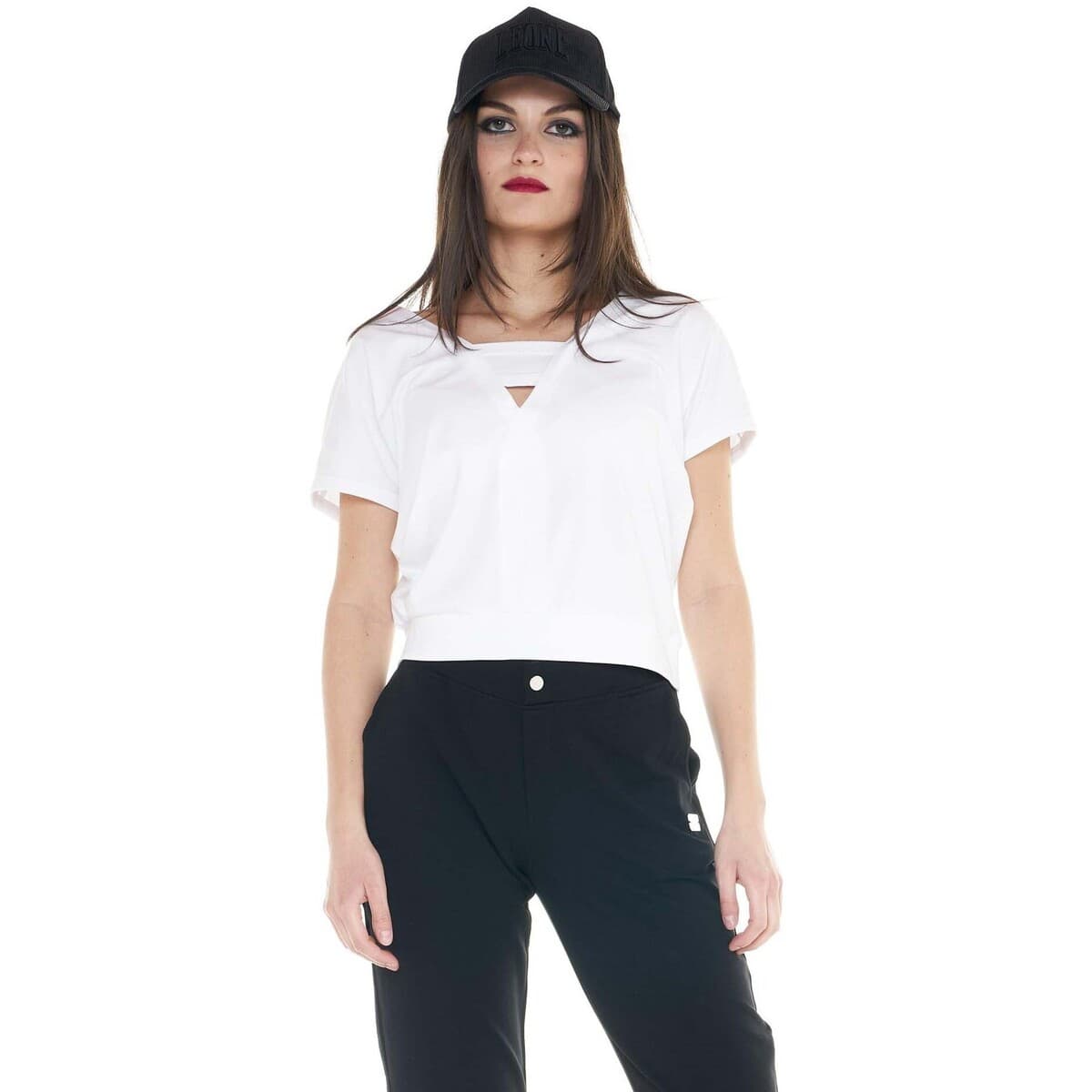 Women's T-Shirts Leone 1947 White