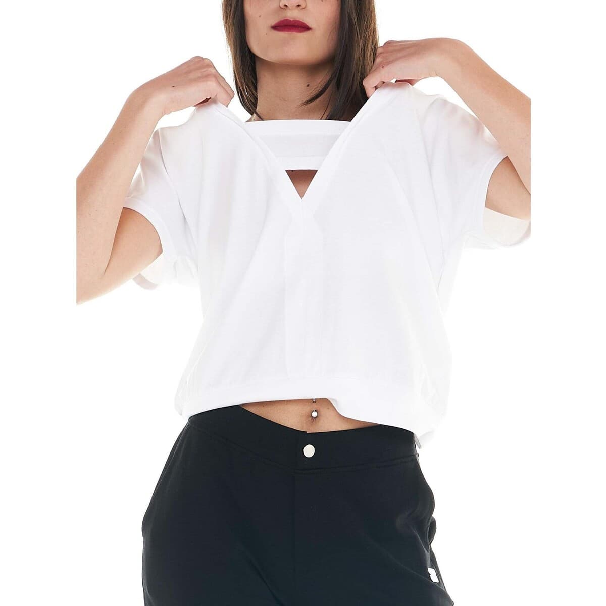 Women's T-Shirts Leone 1947 White