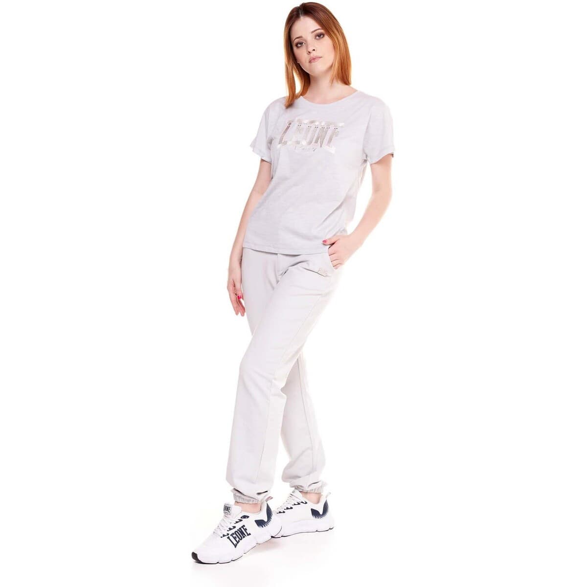 Women's T-Shirts Leone 1947 Gray