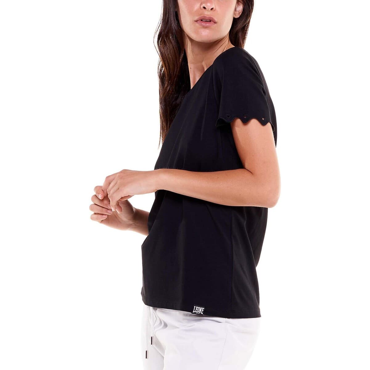 Women's T-Shirts Leone 1947 Black