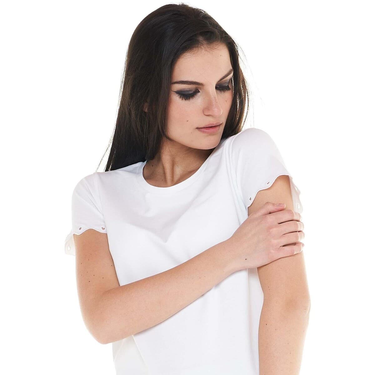 Women's T-Shirts Leone 1947 White