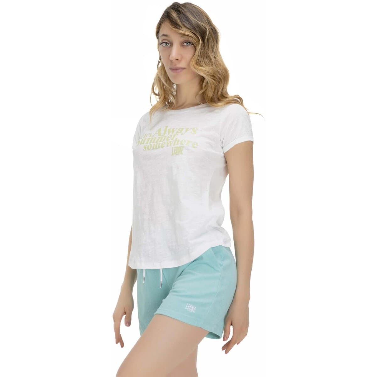 Women's T-Shirts Leone 1947 White