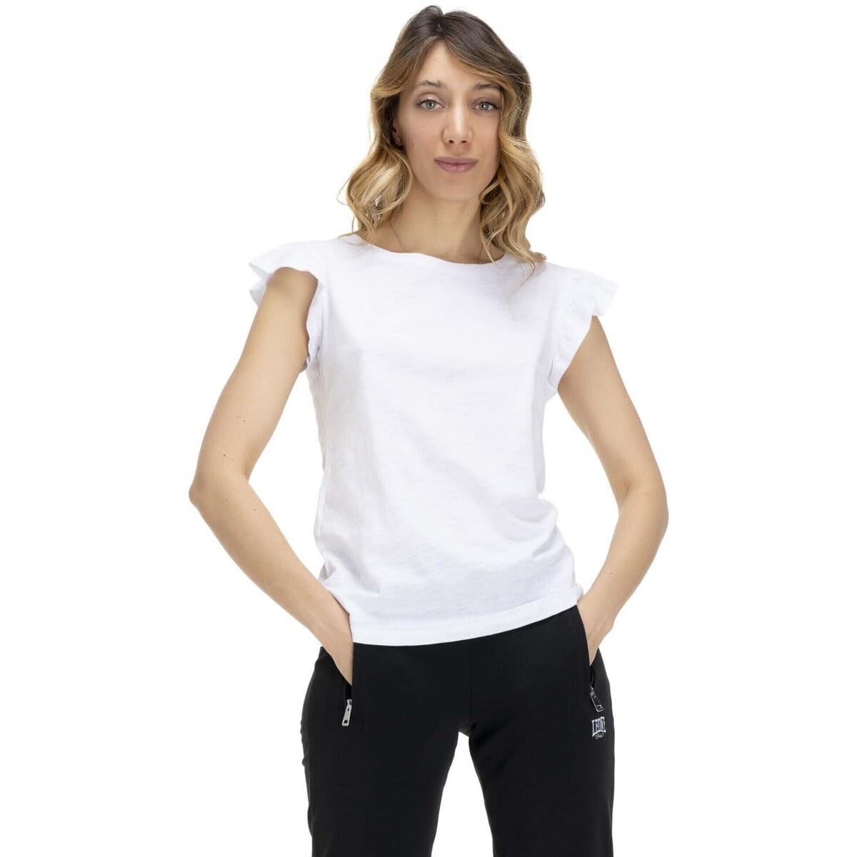Women's Sleeveless Tops Leone 1947 White