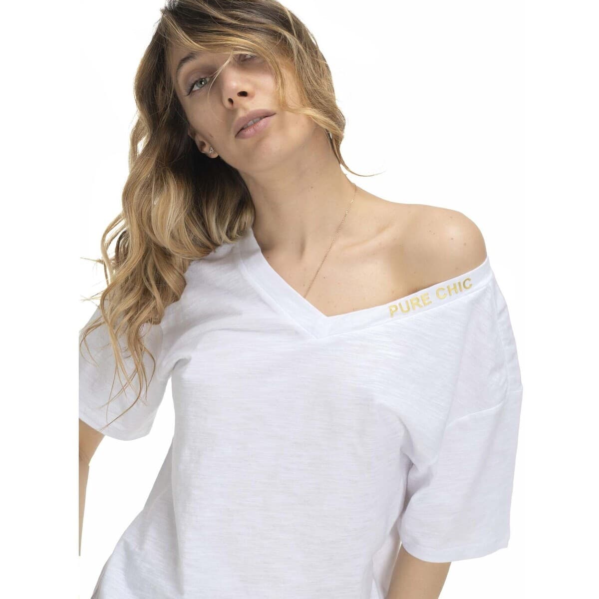 Women's T-Shirts Leone 1947 White
