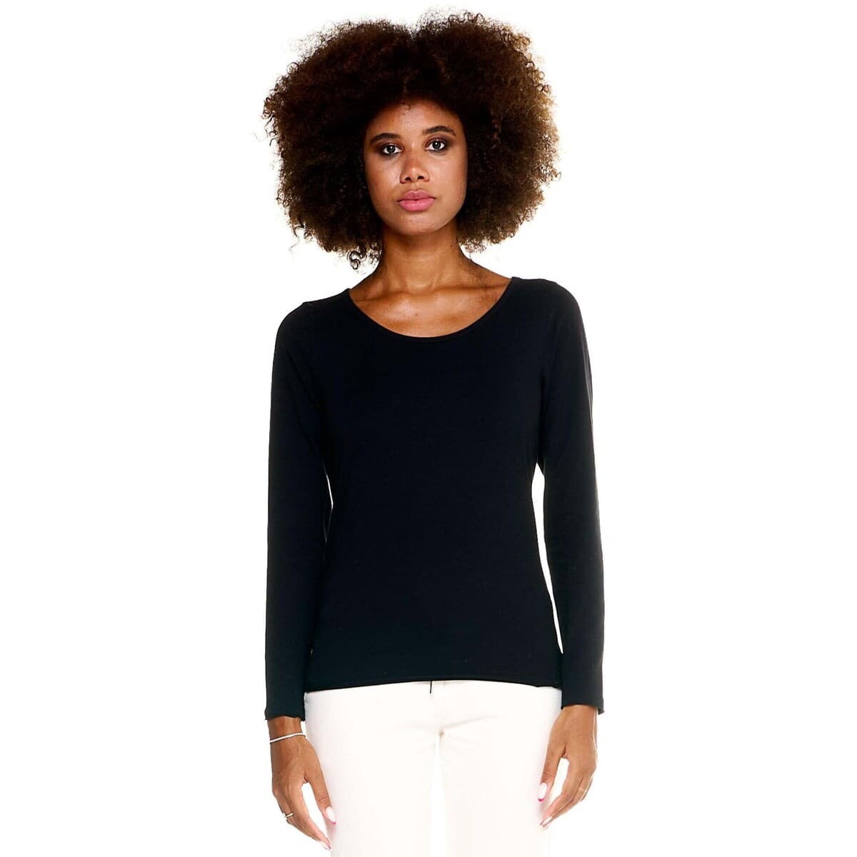 Μπλουζάκια με μακριά μανίκια Leone 1947 Woman T-Shirt Long Sleeves Basic