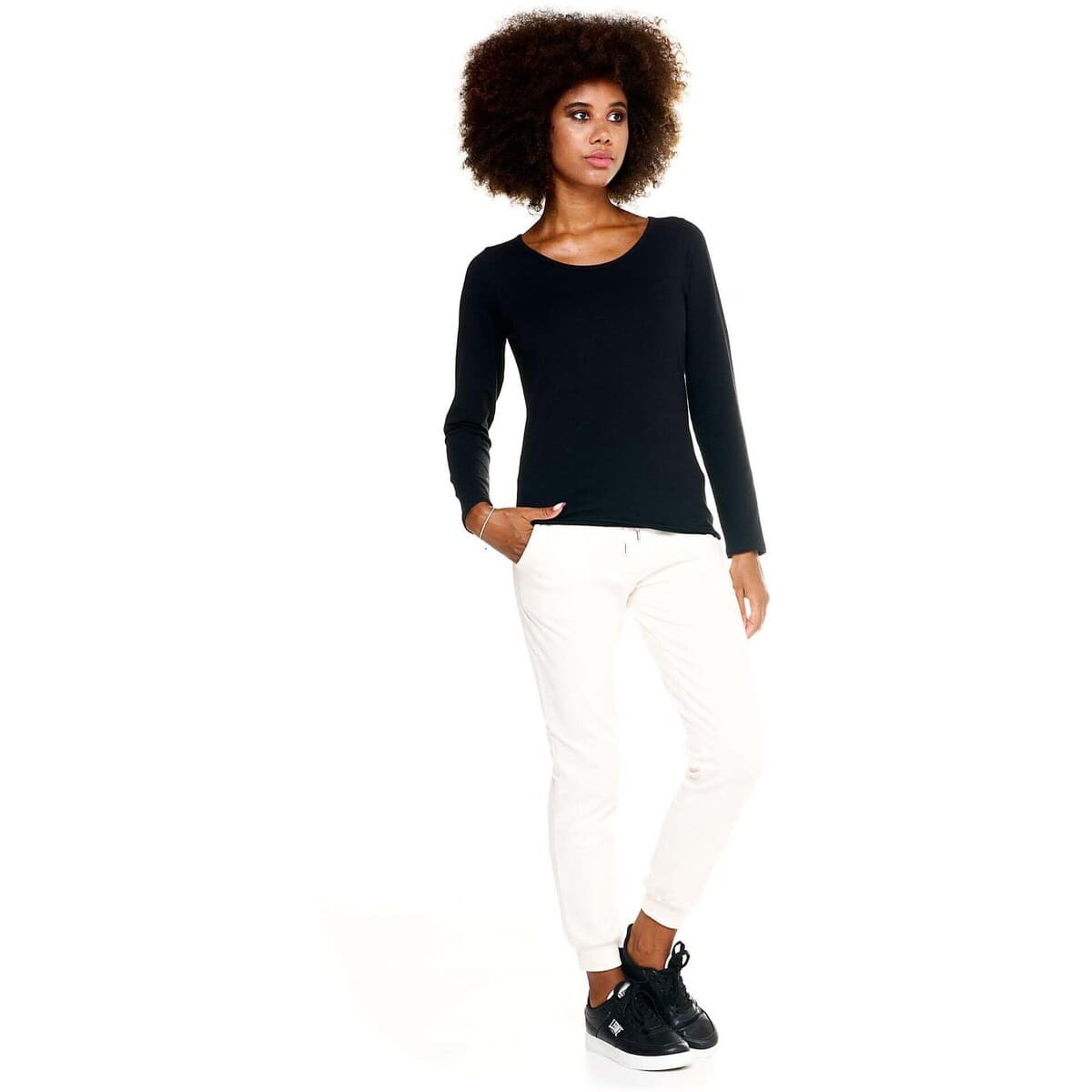 Women's T-Shirts Leone 1947 Black