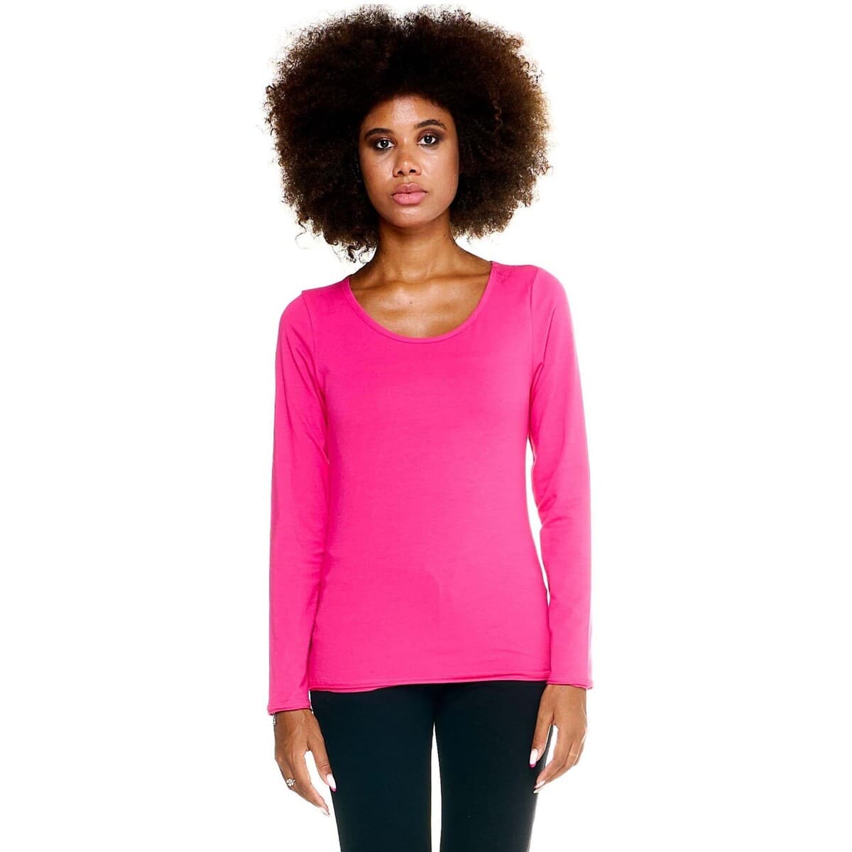 Μπλουζάκια με μακριά μανίκια Leone 1947 Woman T-Shirt Long Sleeves Basic