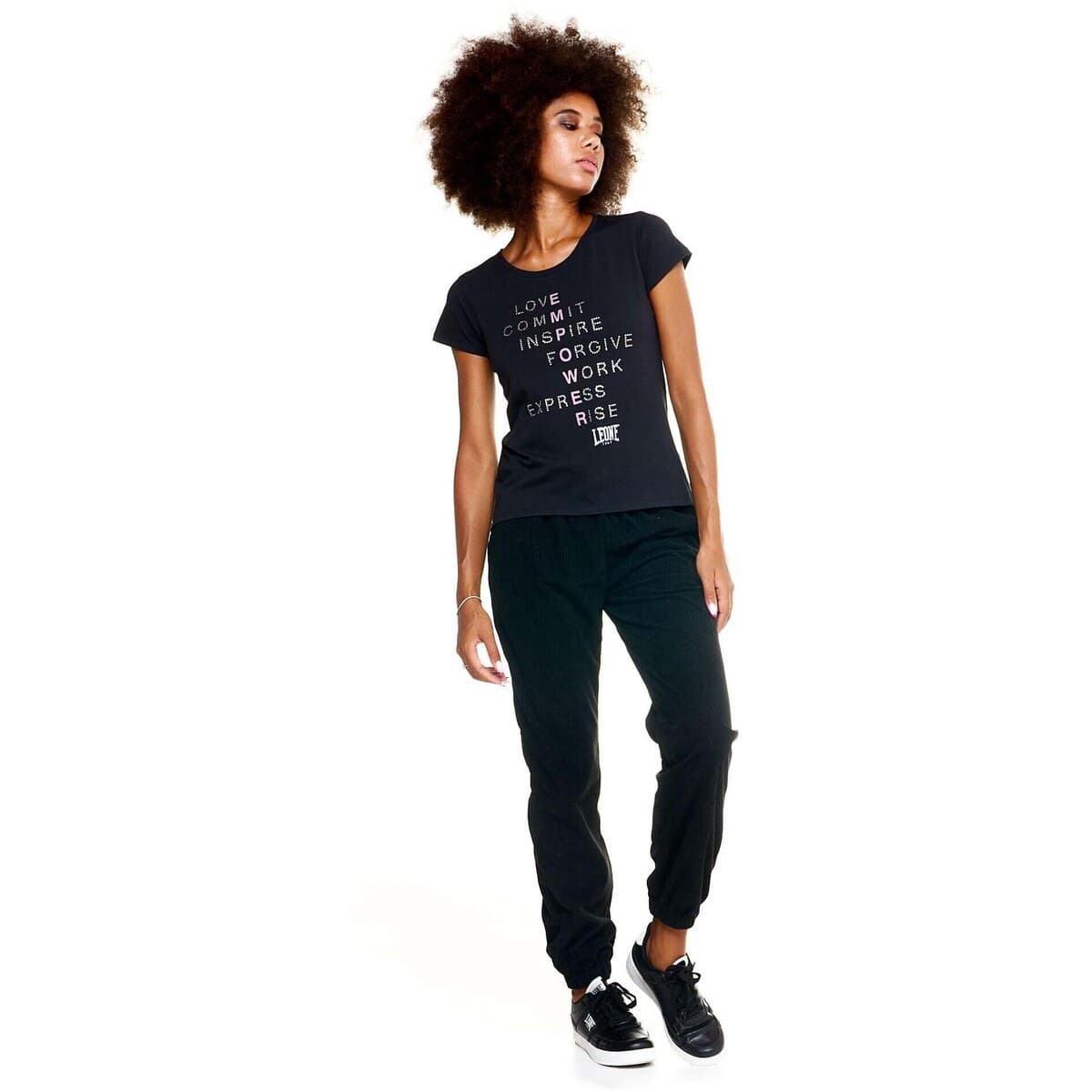Women's T-Shirts Leone 1947 Black