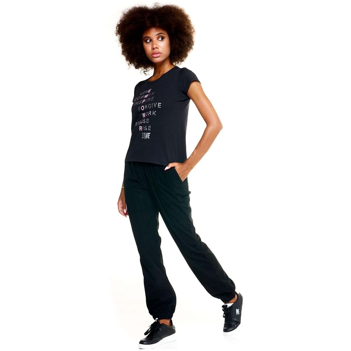 Women's T-Shirts Leone 1947 Black