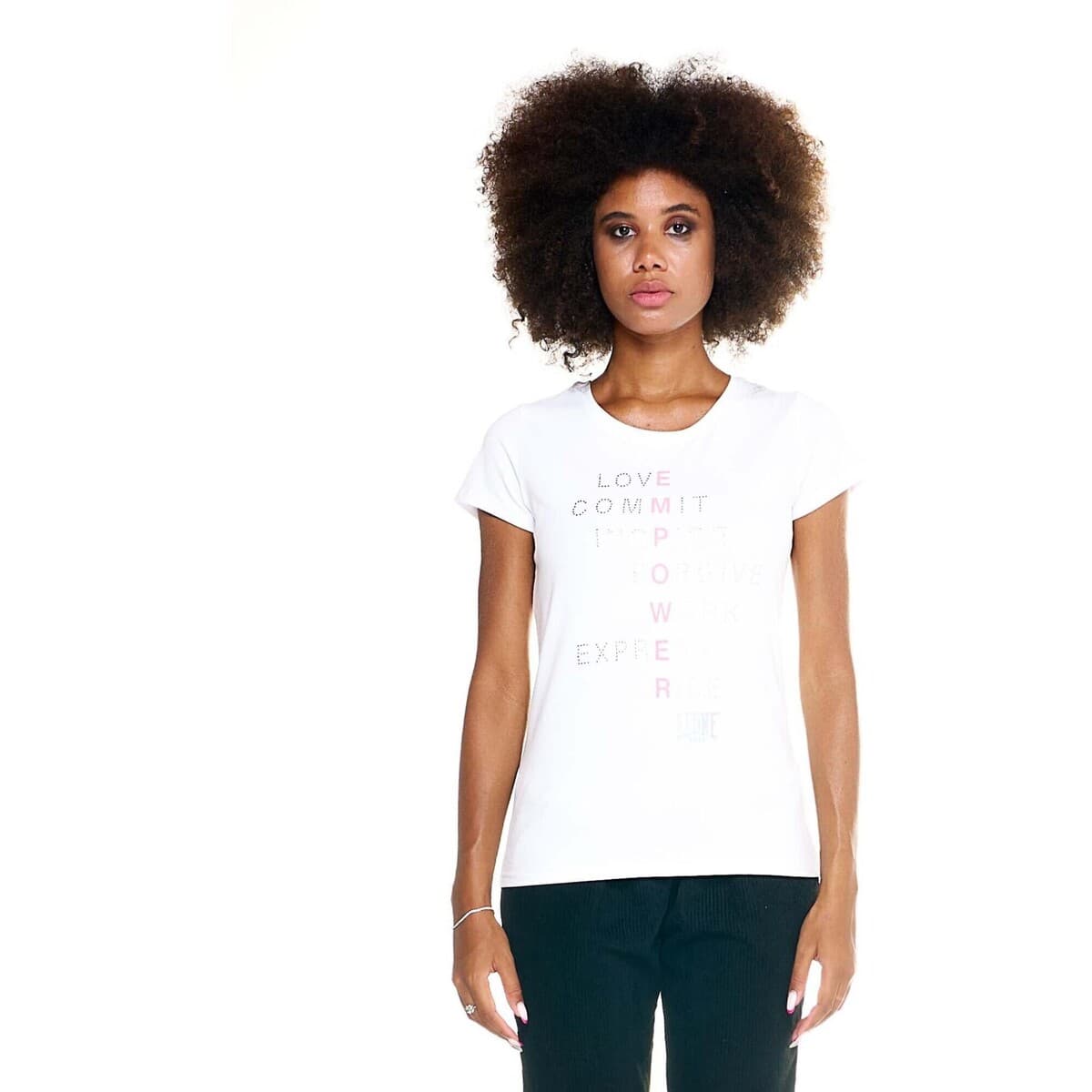 Women's T-Shirts Leone 1947 White