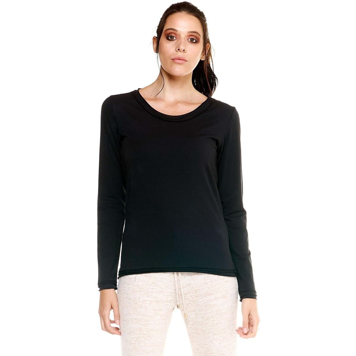 Μπλουζάκια με μακριά μανίκια Leone 1947 Woman T-Shirt Long Sleeves Leisure
