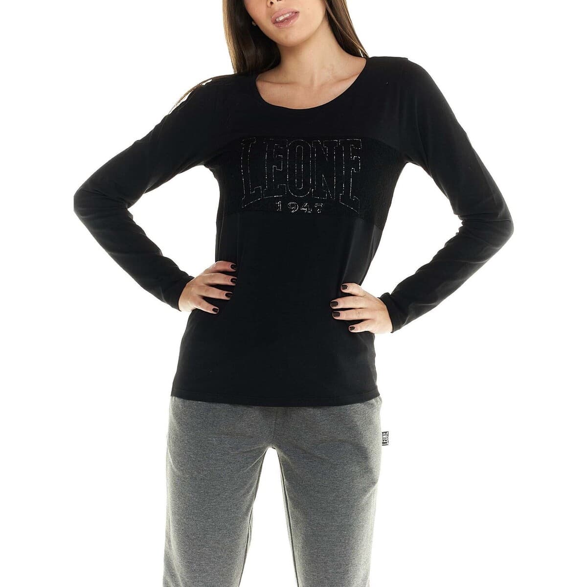 Women's T-Shirts Leone 1947 Black