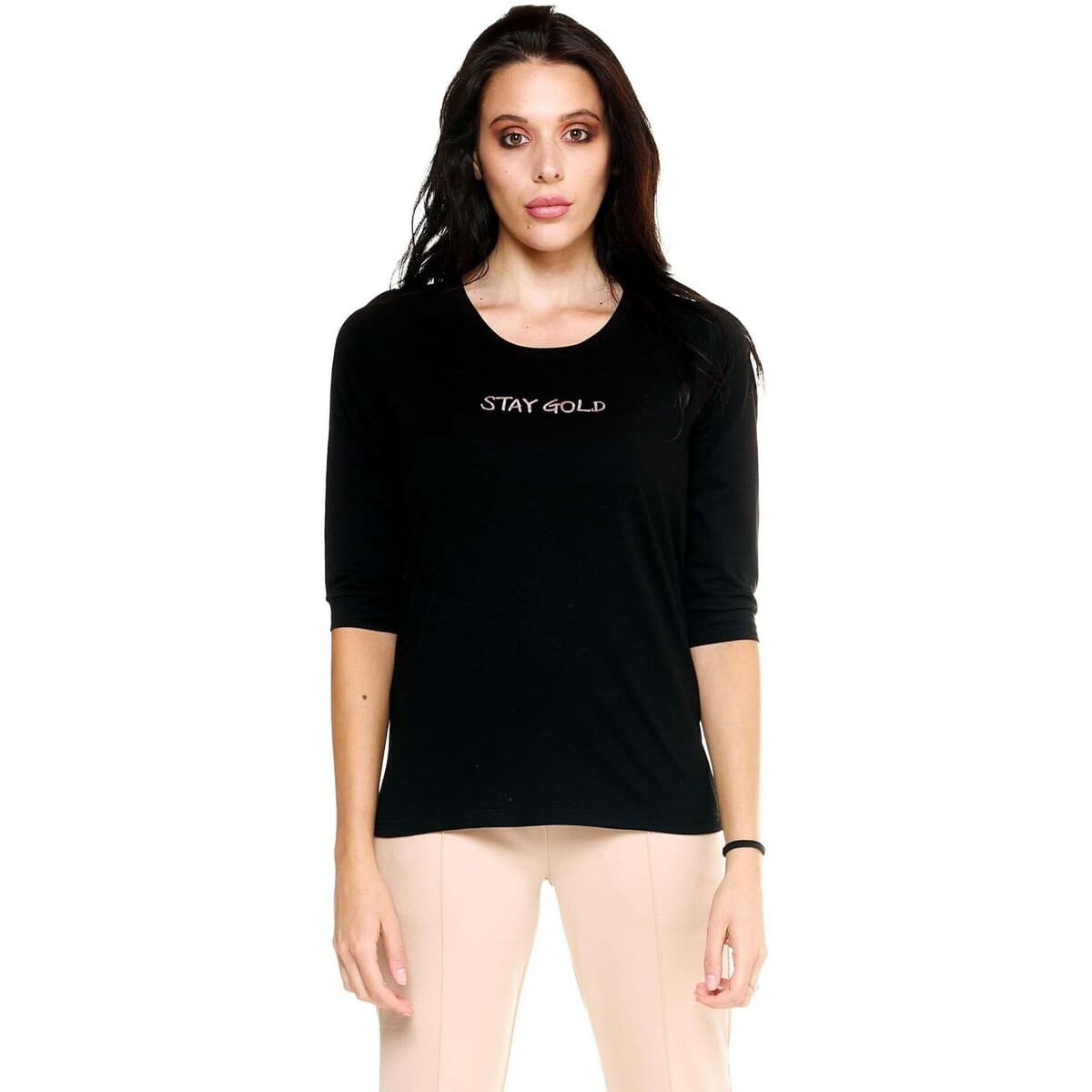 Μπλουζάκια με μακριά μανίκια Leone 1947 Woman T-Shirt 3/4 Sleeves Chic Boxing