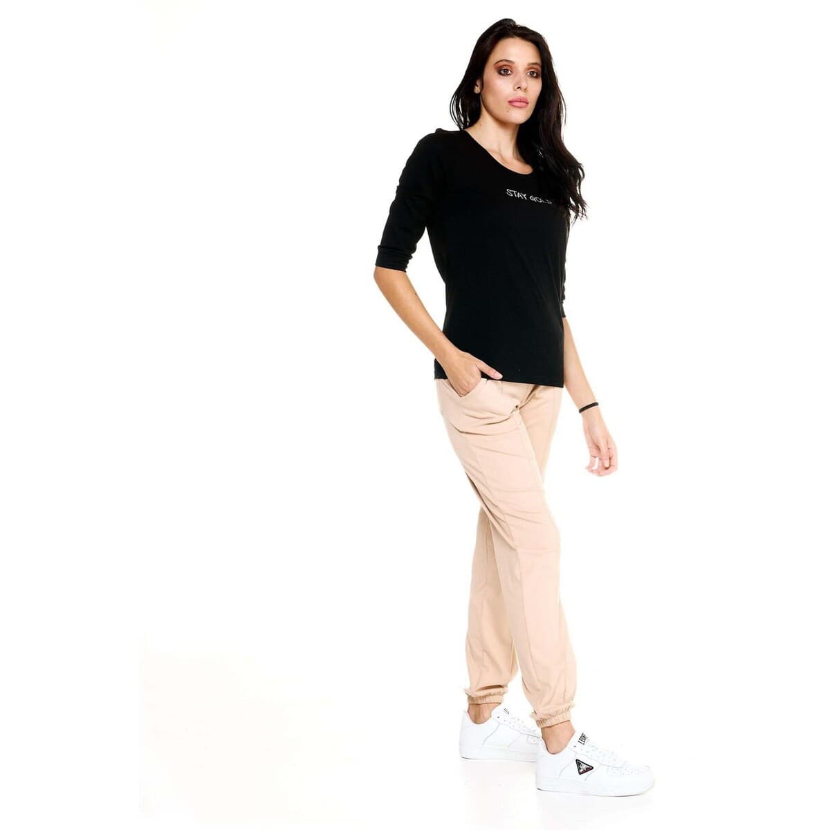 Women's T-Shirts Leone 1947 Black