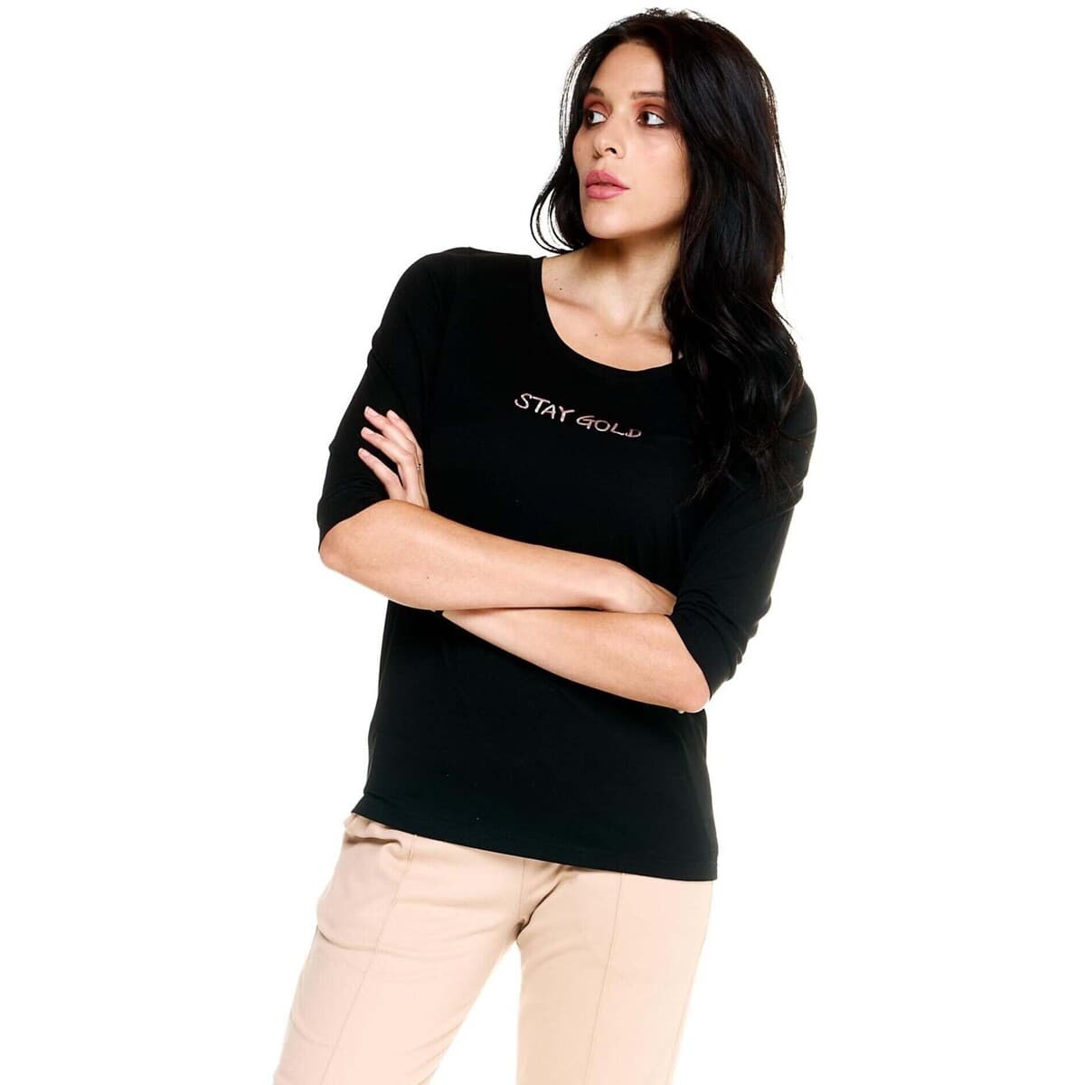 Women's T-Shirts Leone 1947 Black