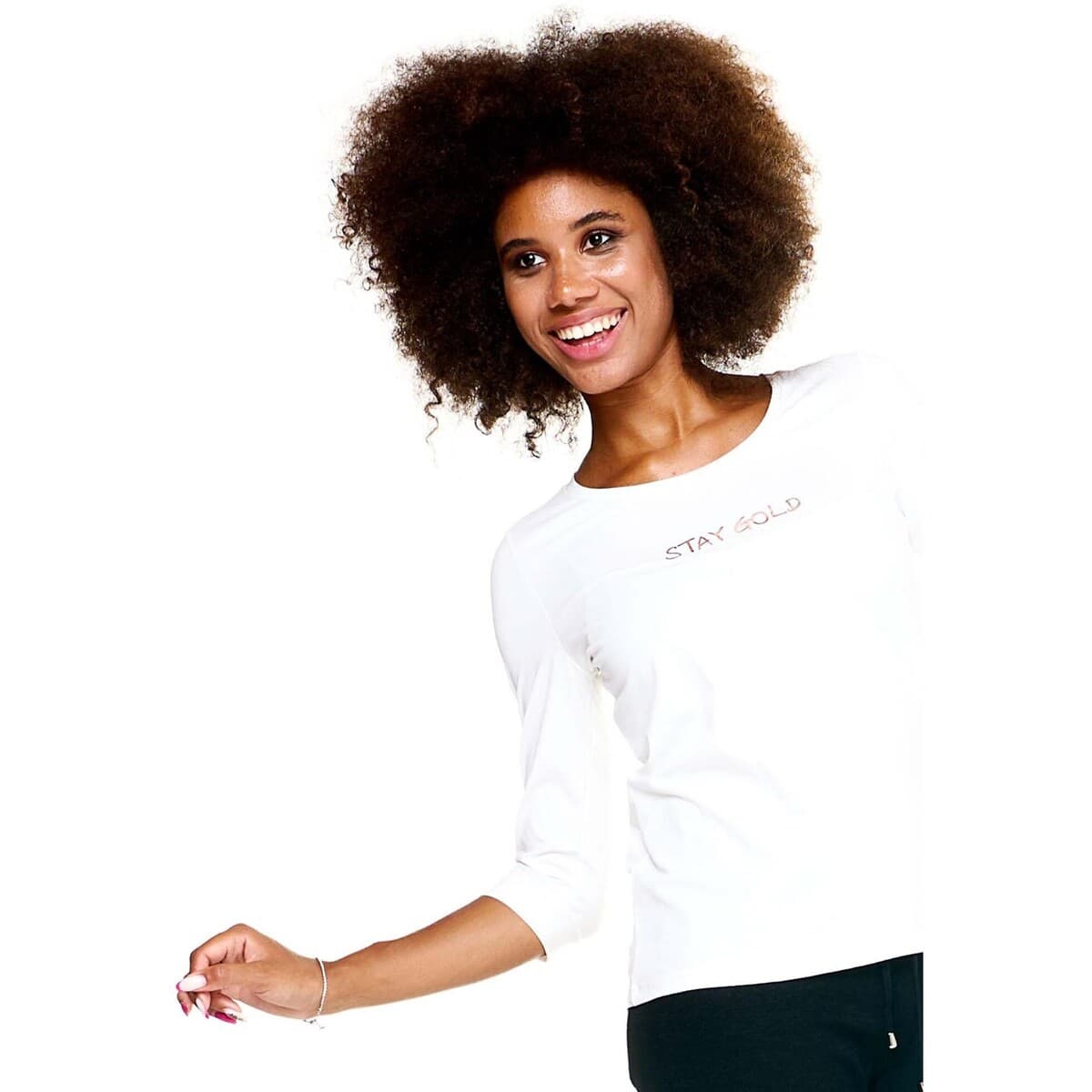 Women's T-Shirts Leone 1947 White