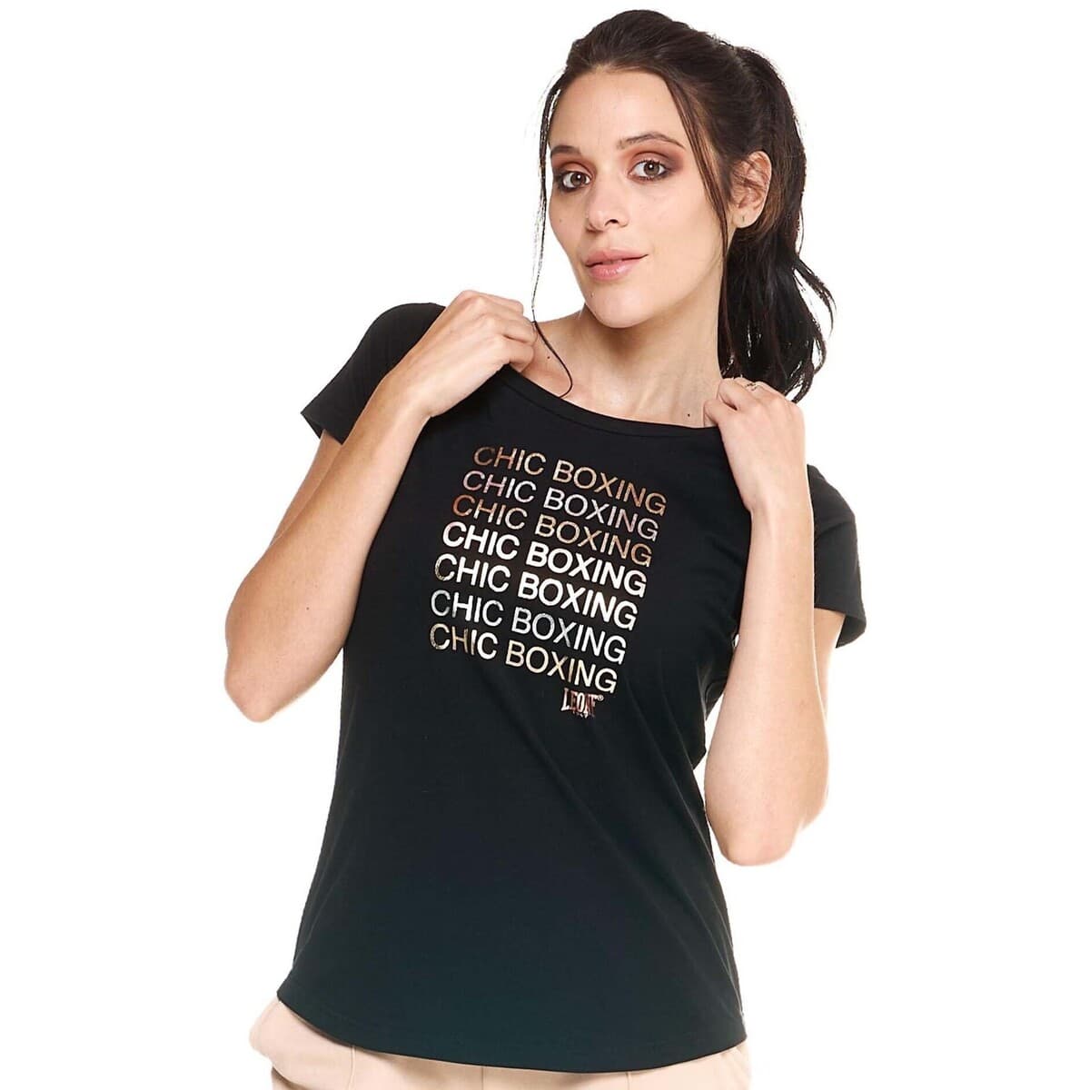 Women's T-Shirts Leone 1947 Black