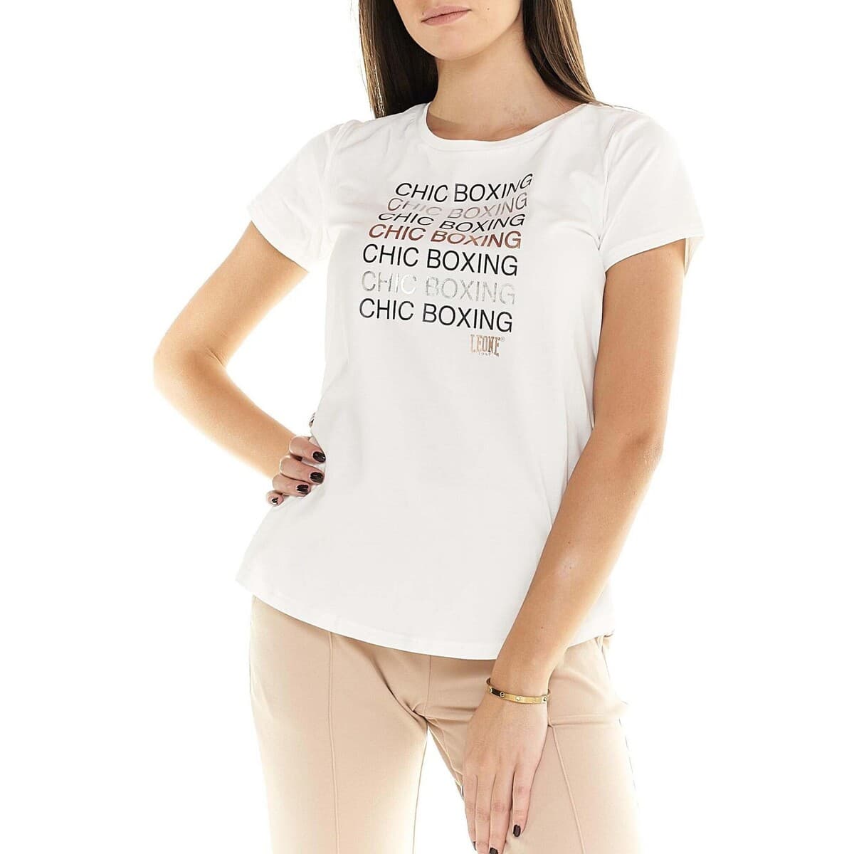 Women's T-Shirts Leone 1947 White