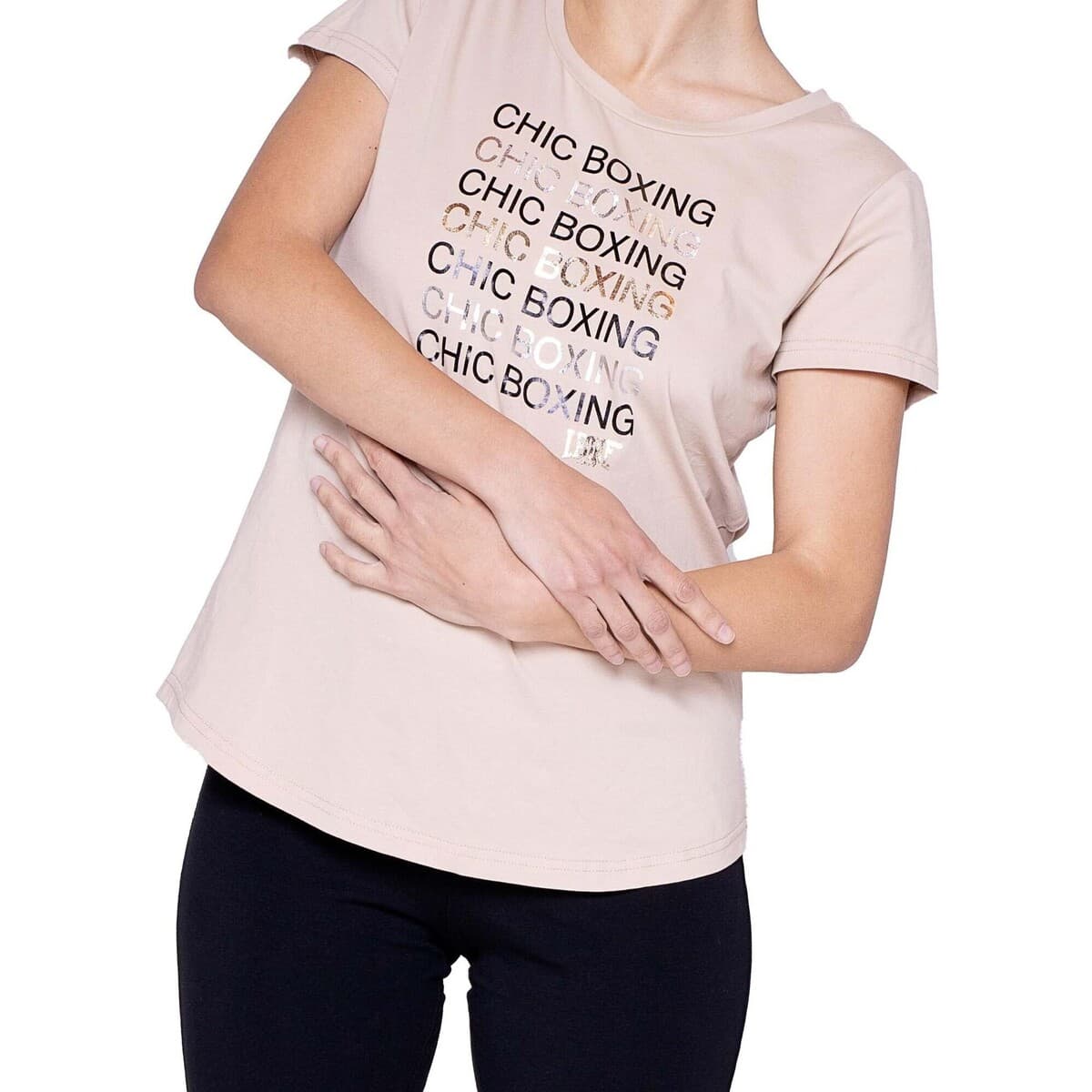 Women's T-Shirts Leone 1947 Beige