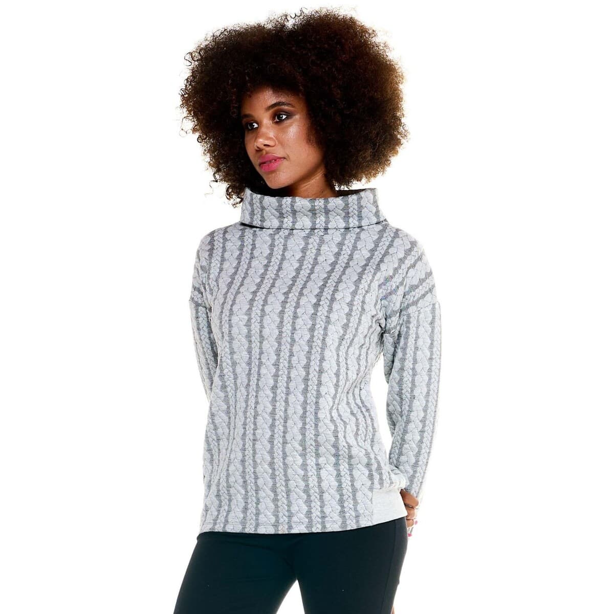 Women's Sweaters Leone 1947 Gray