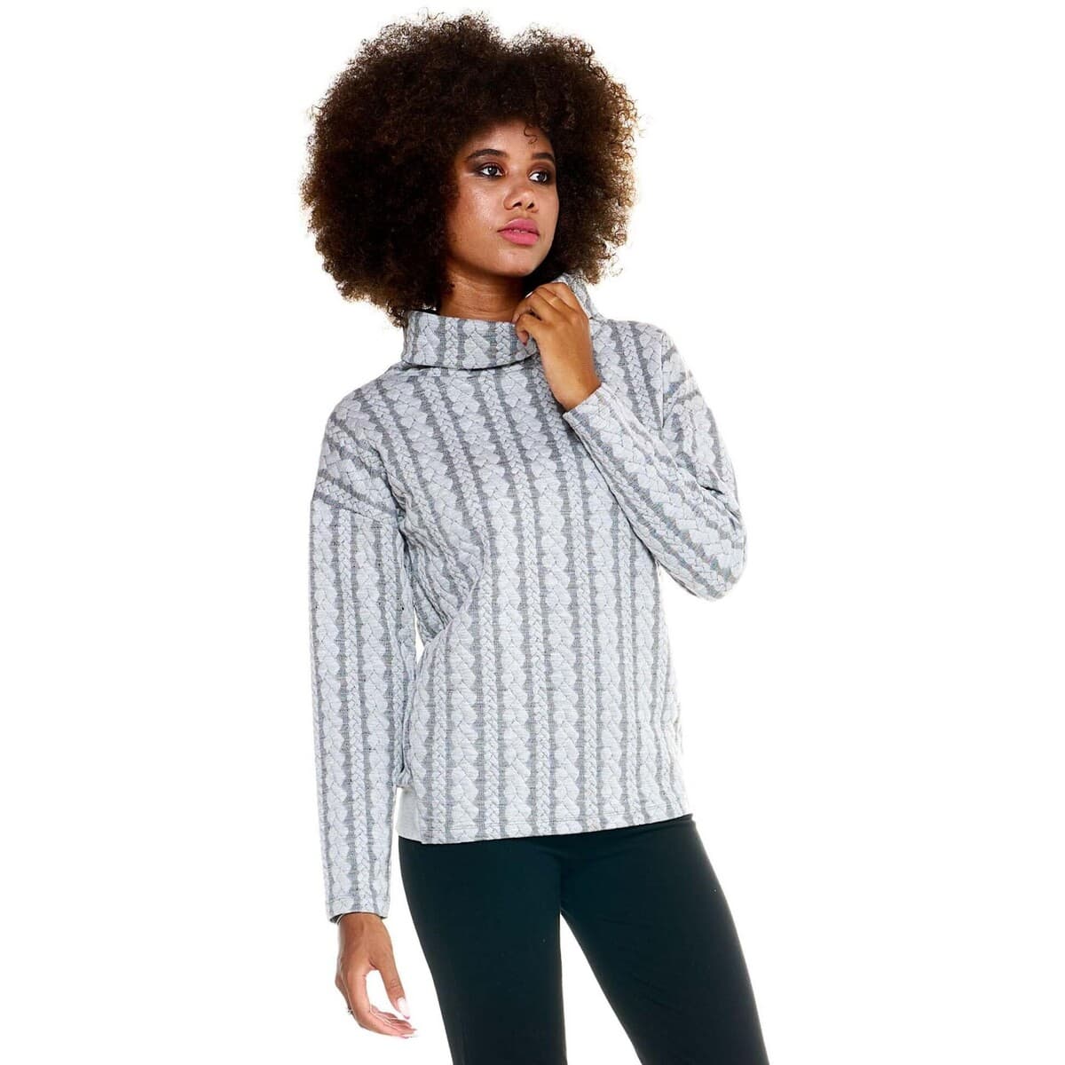 Women's Sweaters Leone 1947 Gray