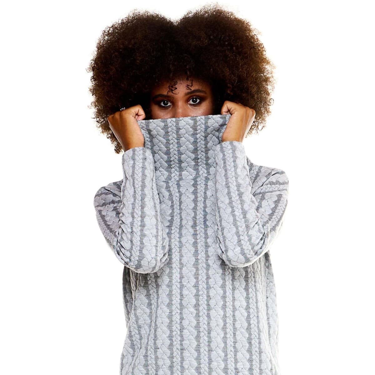 Women's Sweaters Leone 1947 Gray