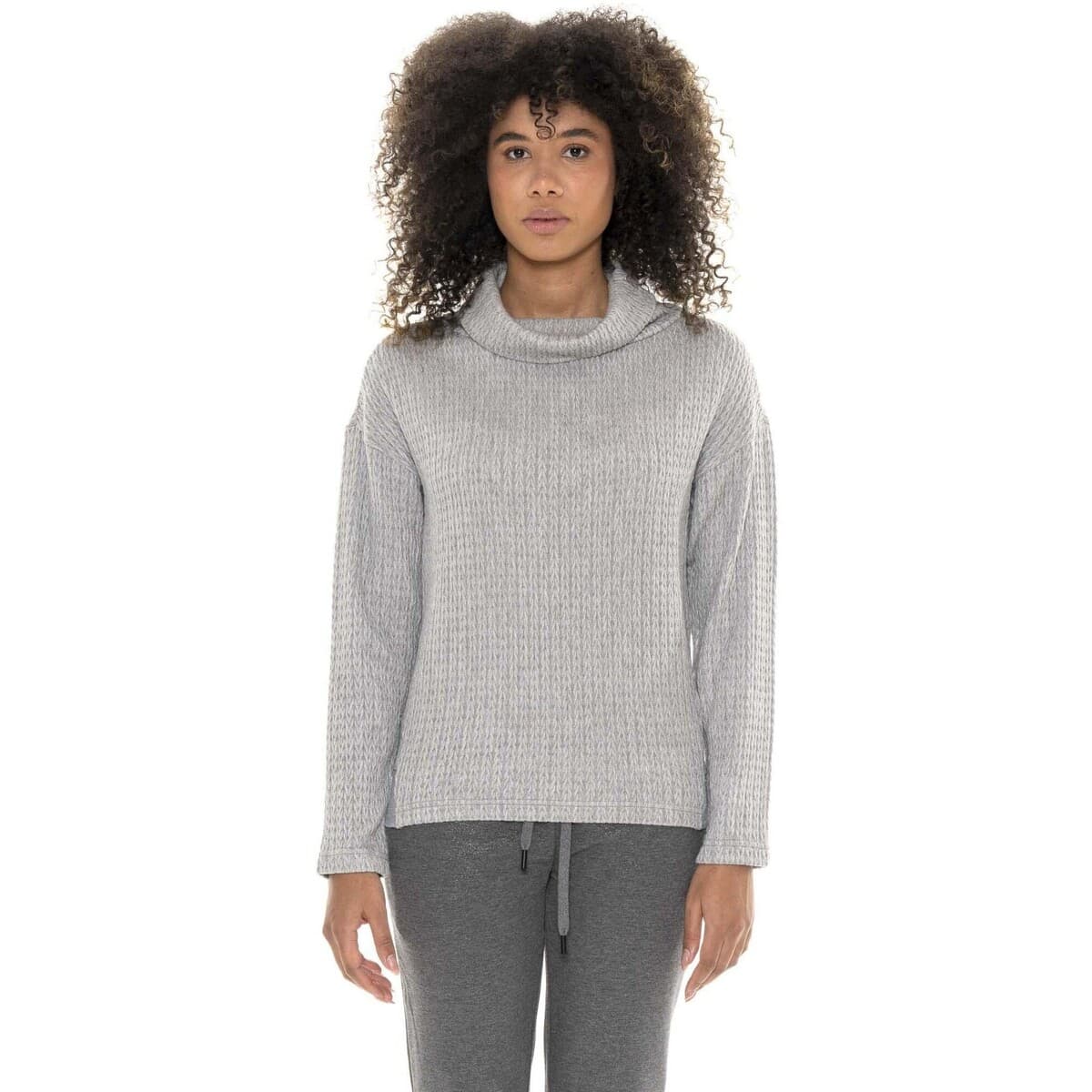 Πουλόβερ Leone 1947 Woman Corduroy Over Greyss