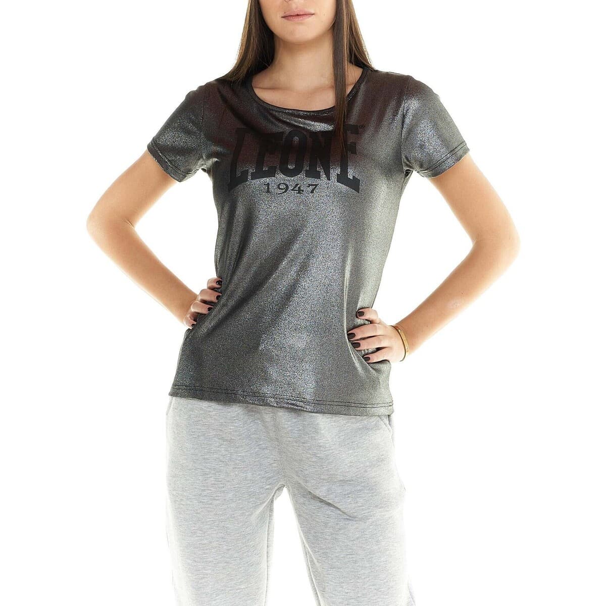 Women's T-Shirts Leone 1947 Gray