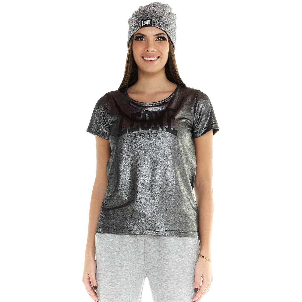 Women's T-Shirts Leone 1947 Gray