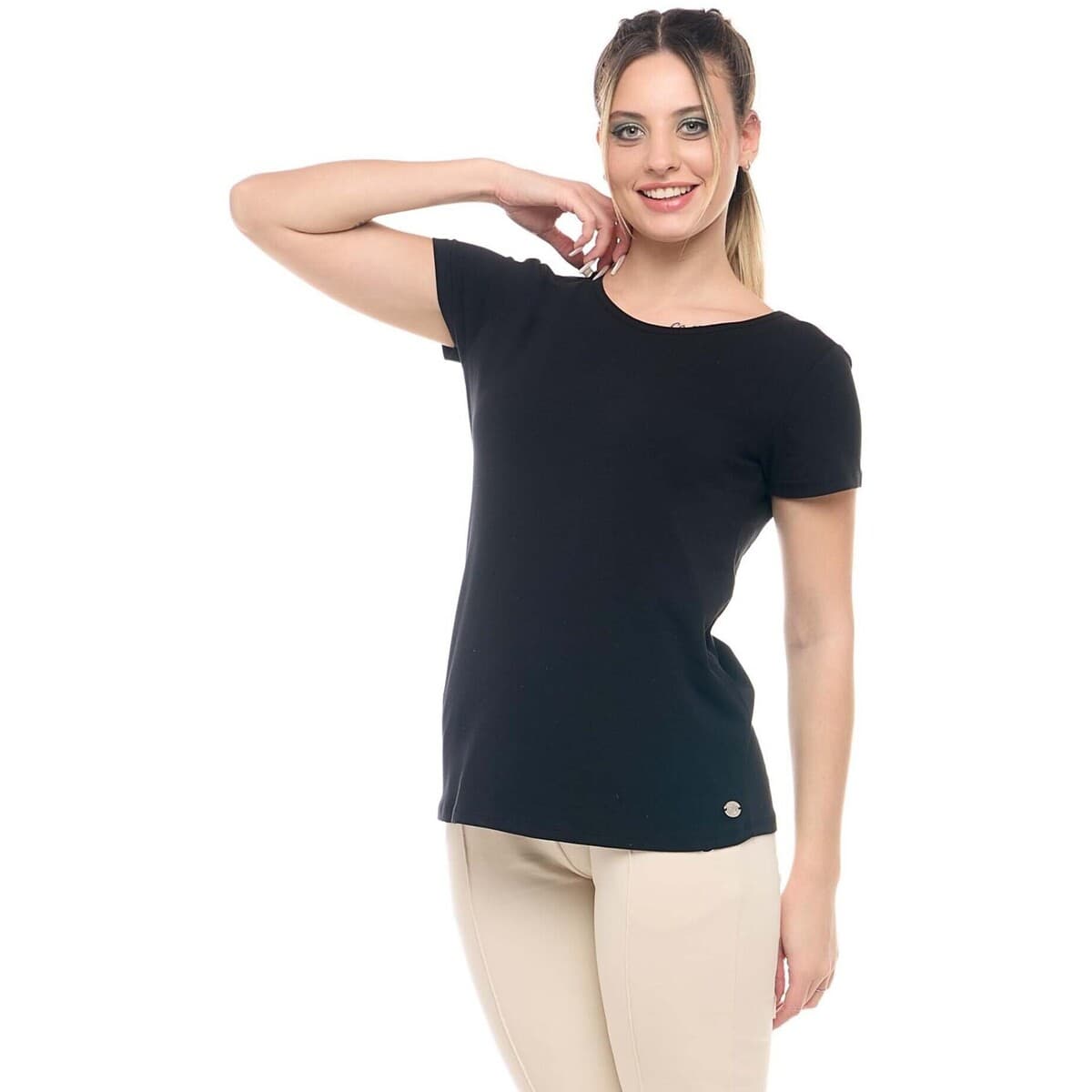 Women's T-Shirts Leone 1947 Black
