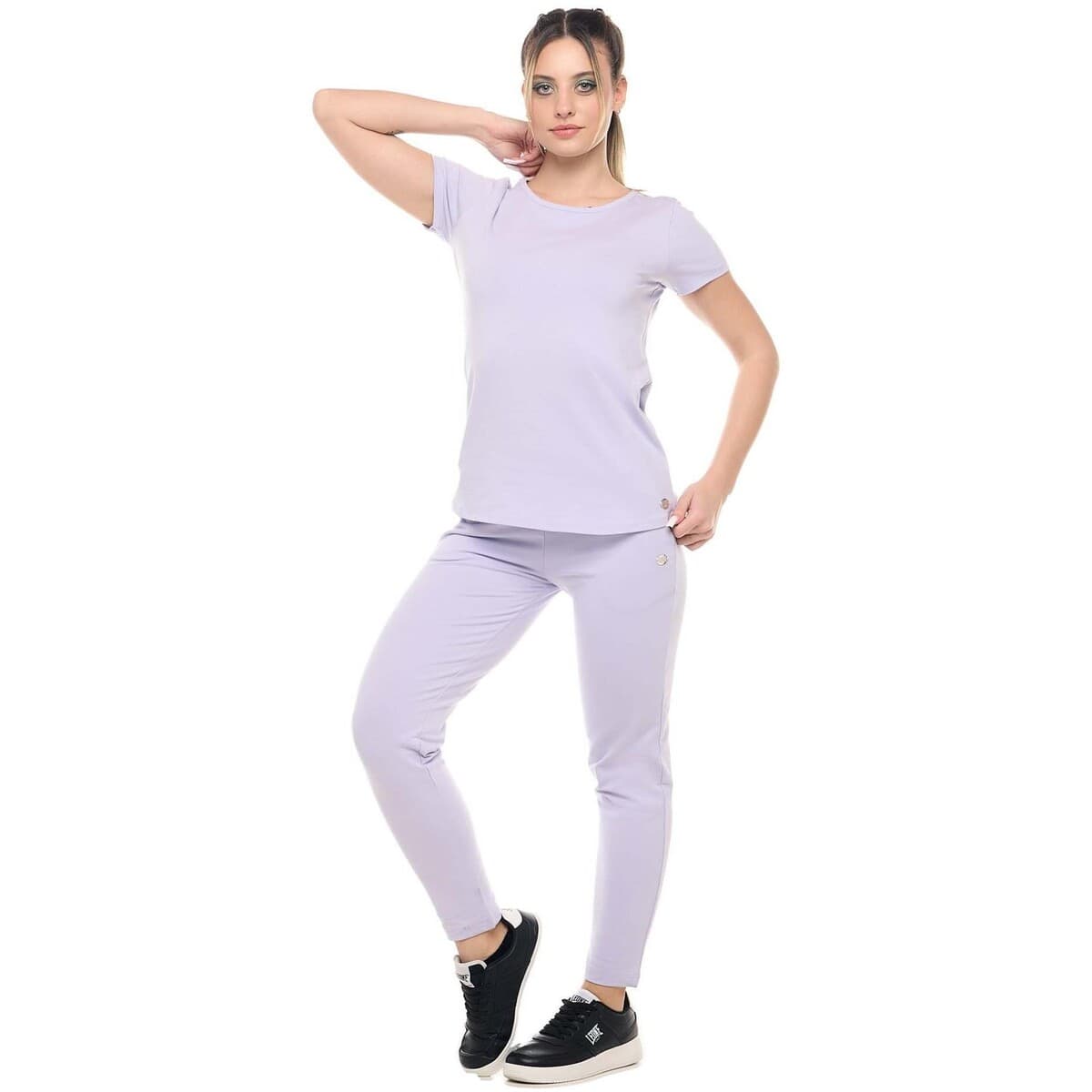 Women's T-Shirts Leone 1947 Purple