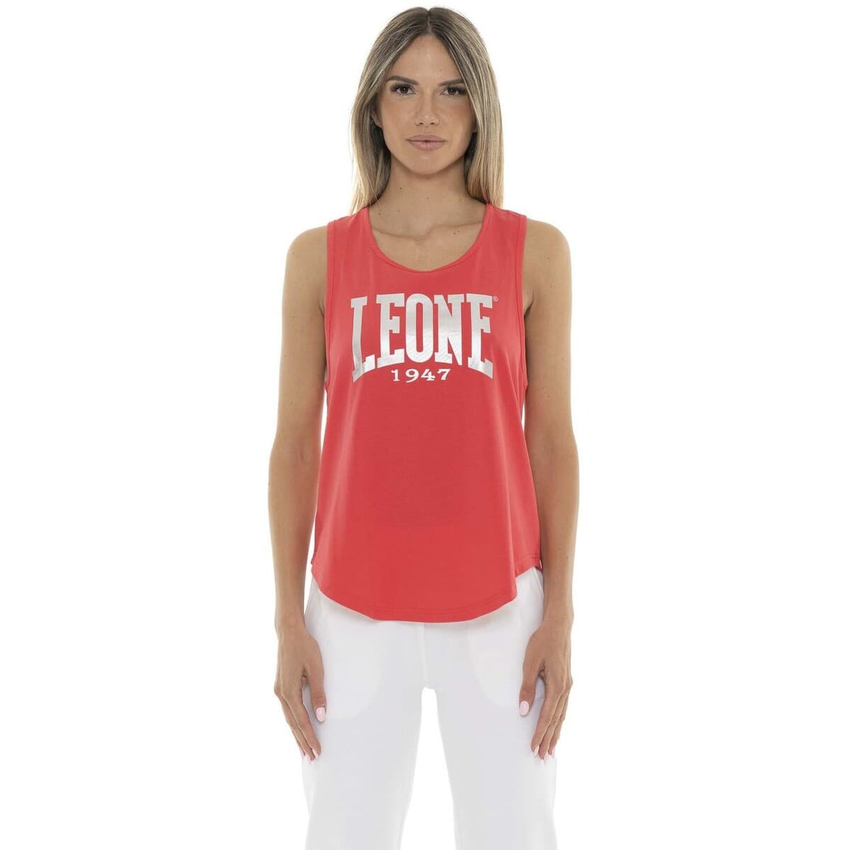 Women's Sleeveless Tops Leone 1947 White