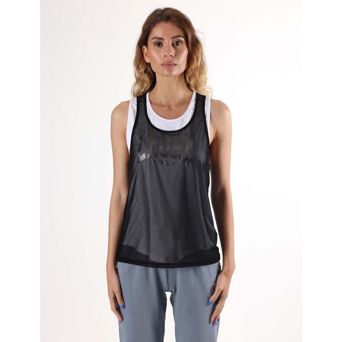 Women's Sleeveless Tops Leone 1947 Black