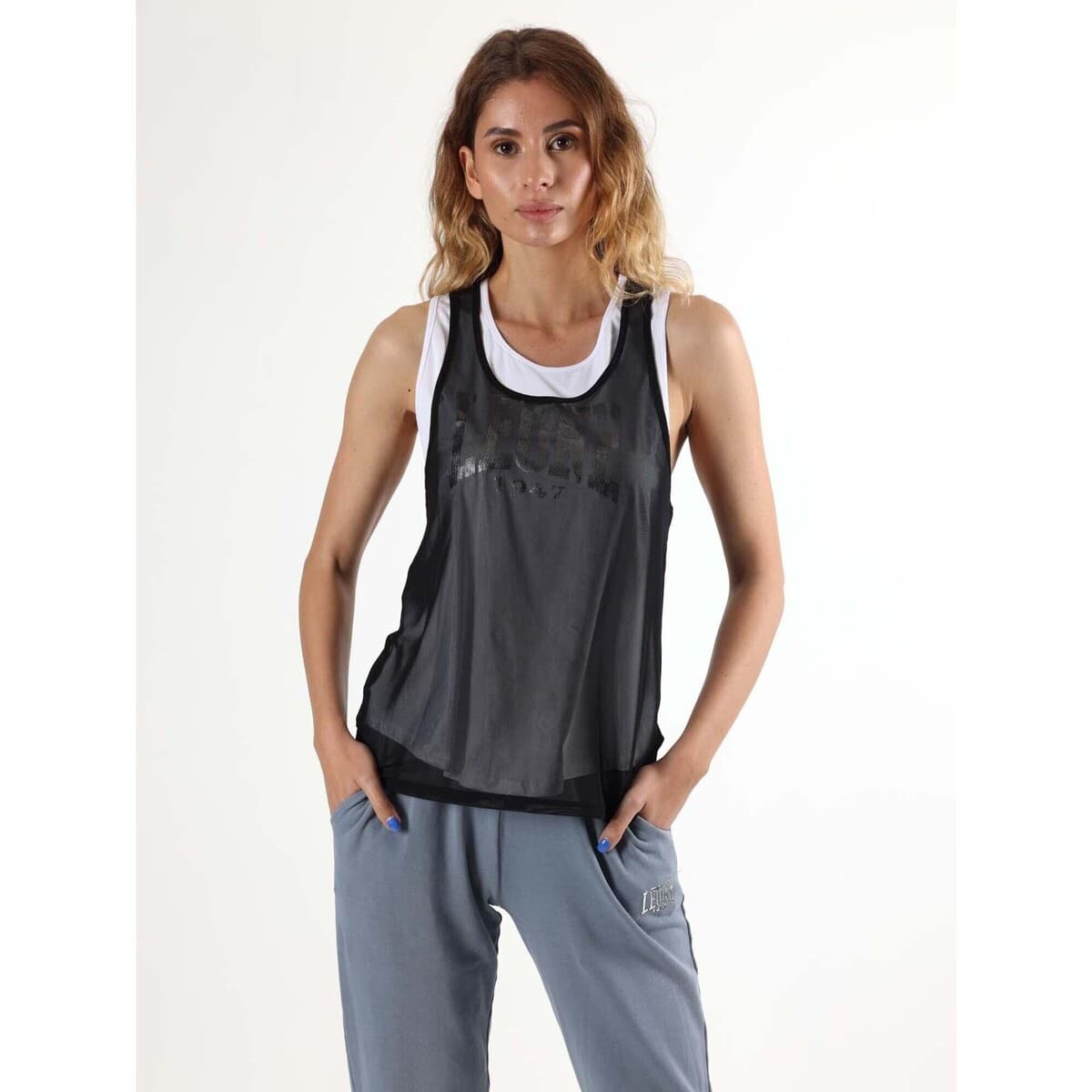 Women's Sleeveless Tops Leone 1947 Black