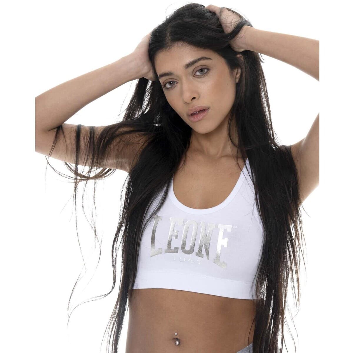 Women's Sports Bras Leone 1947 White