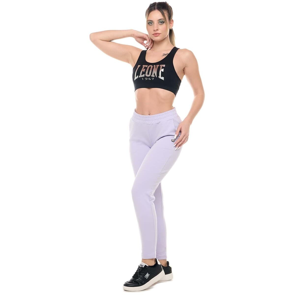 Women's Sports Bras Leone 1947 Black