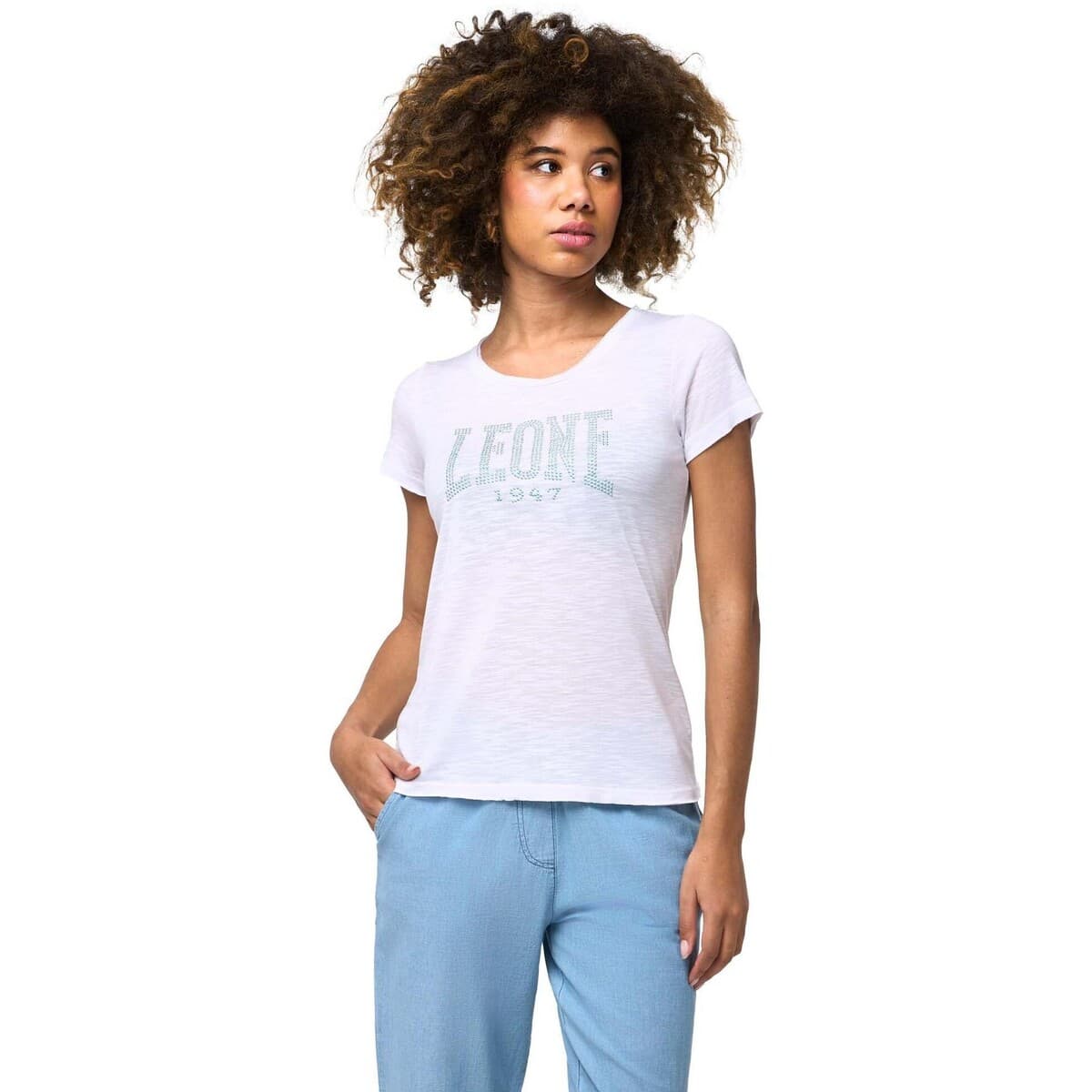 Women's T-Shirts Leone 1947 White
