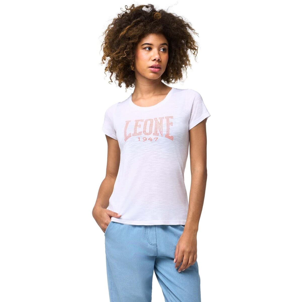 Women's T-Shirts Leone 1947 White