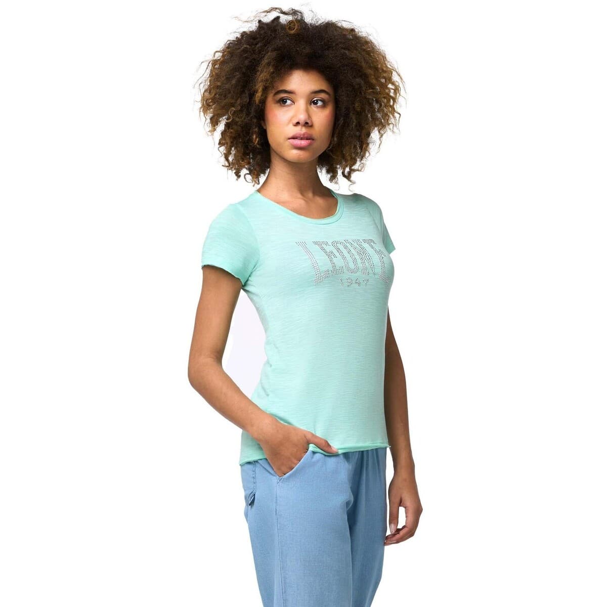 Women's T-Shirts Leone 1947 Blue