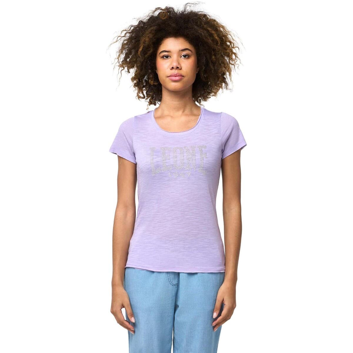 Women's T-Shirts Leone 1947 Purple