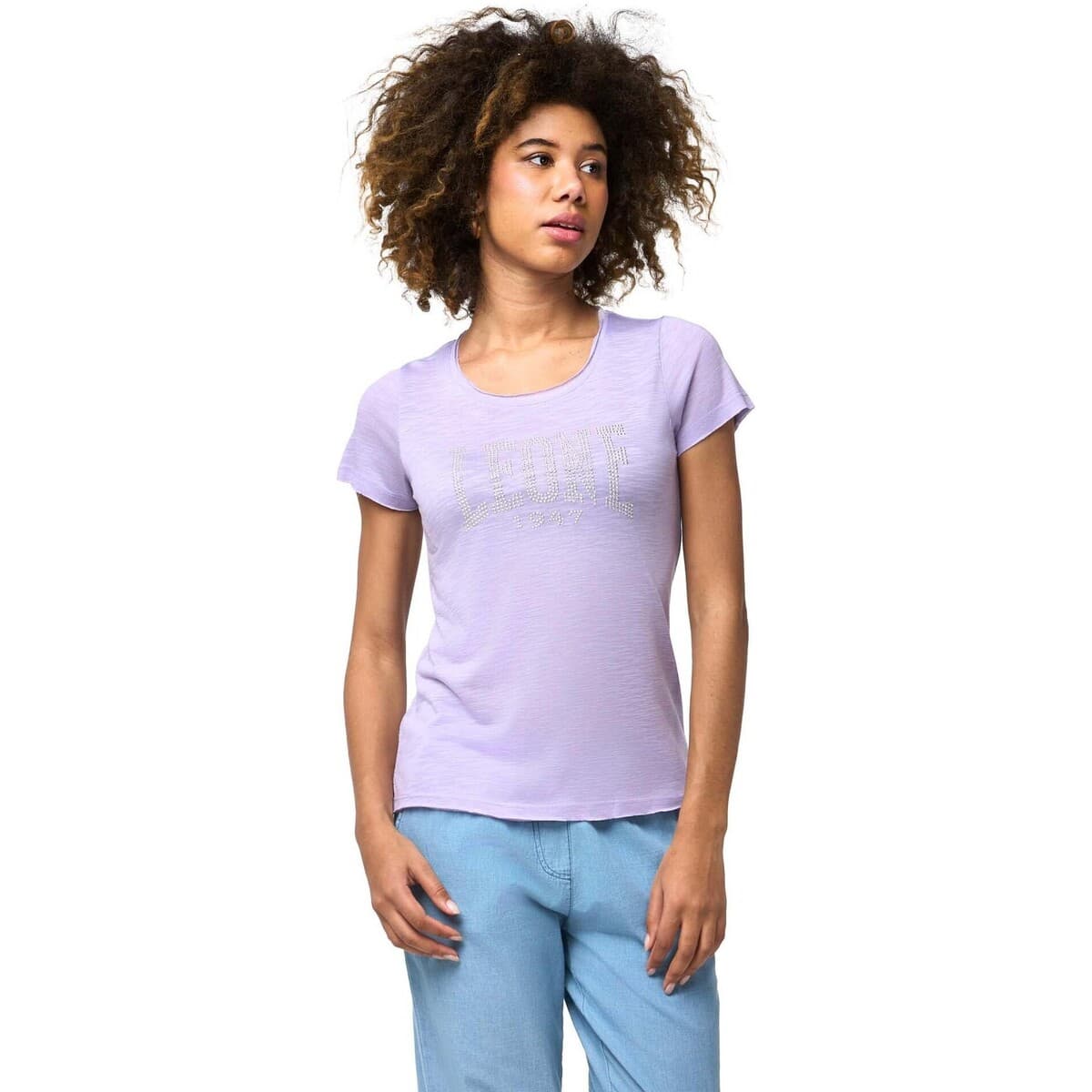 Women's T-Shirts Leone 1947 Purple
