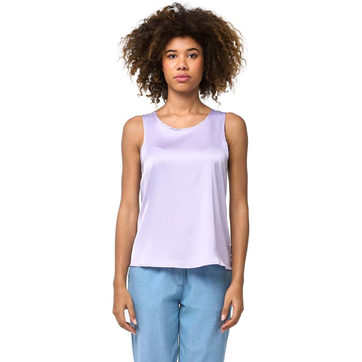 Women's Sleeveless Tops Leone 1947 Purple