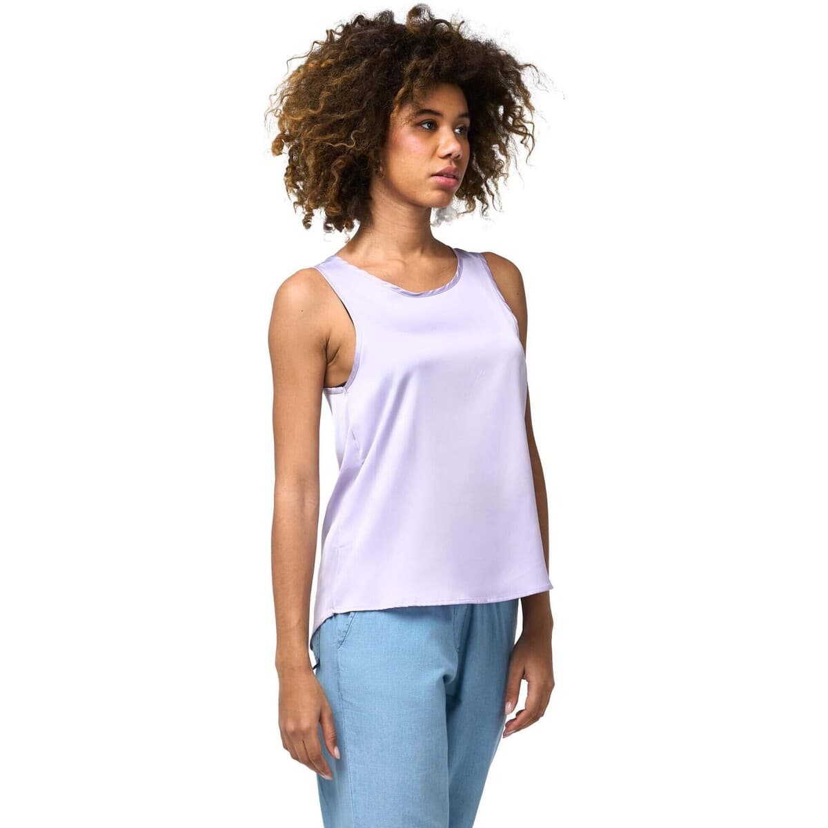 Women's Sleeveless Tops Leone 1947 Purple