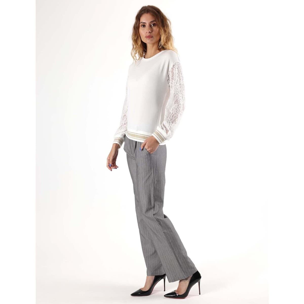 Women's Pants Leone 1947 Gray