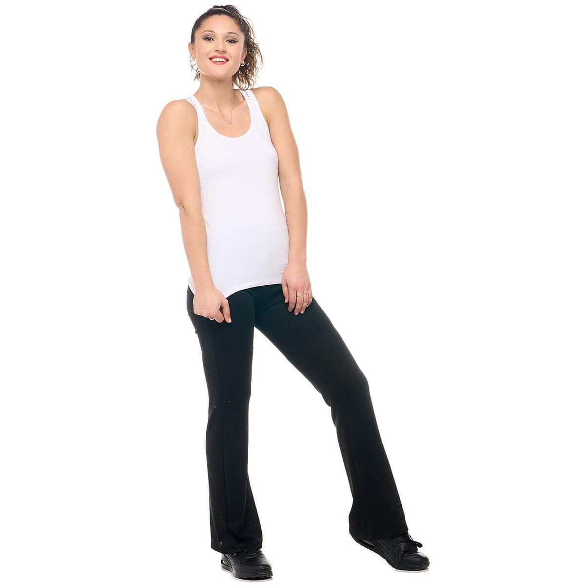 Women's Sleeveless Tops Leone 1947 White