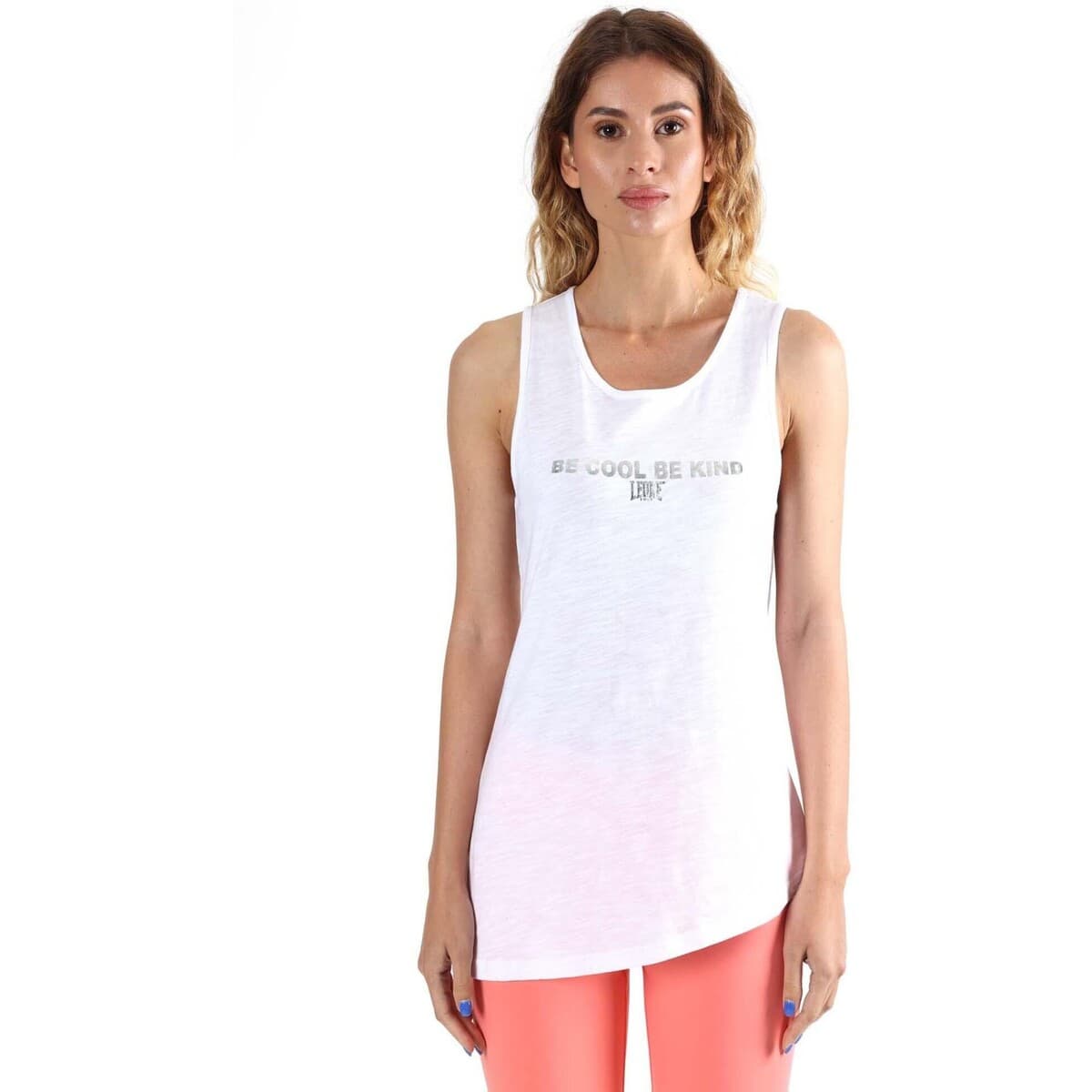 Αμάνικα/T-shirts χωρίς μανίκια Leone 1947 Woman Tank Chic Boxing