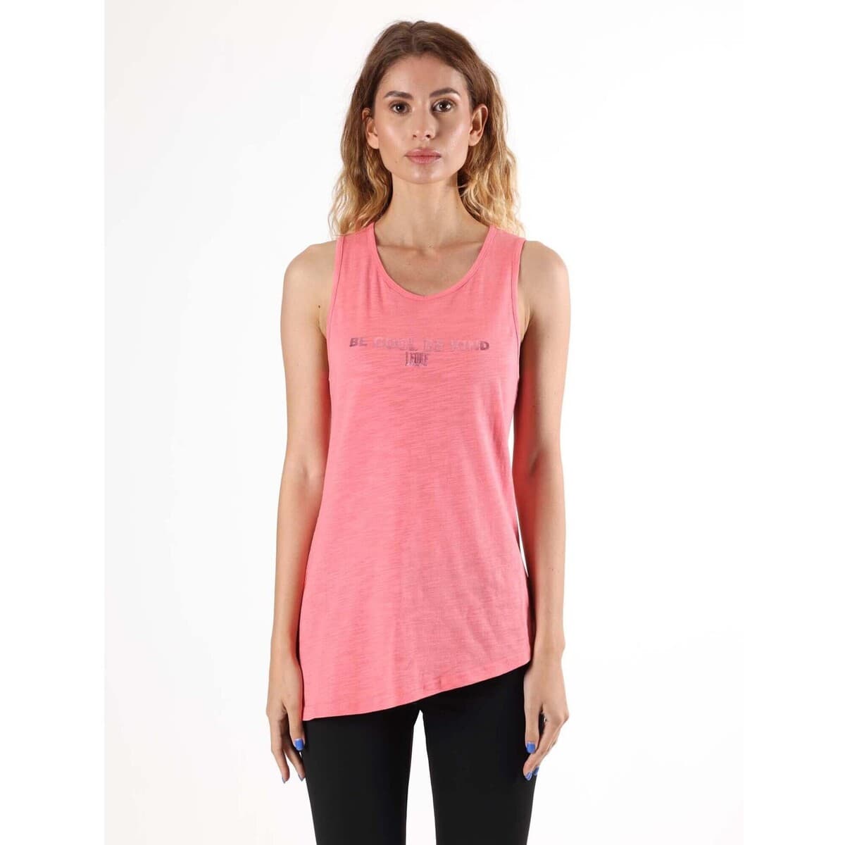 Αμάνικα/T-shirts χωρίς μανίκια Leone 1947 Woman Tank Chic Boxing