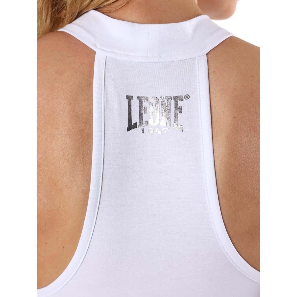 Women's Sleeveless Tops Leone 1947 White