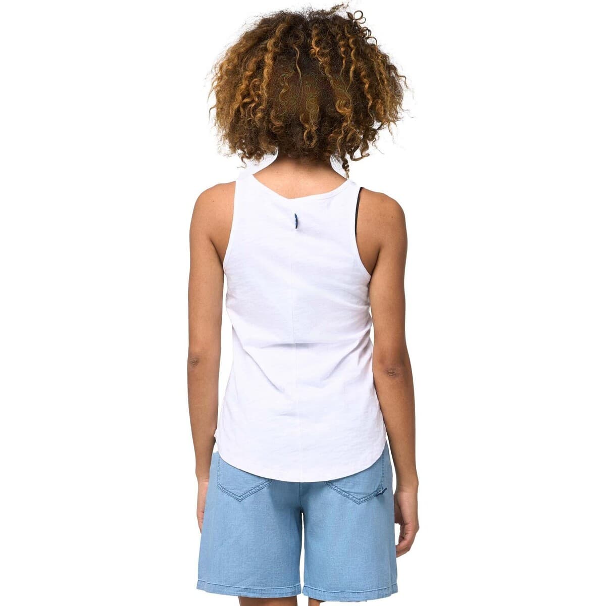 Women's Sleeveless Tops Leone 1947 White