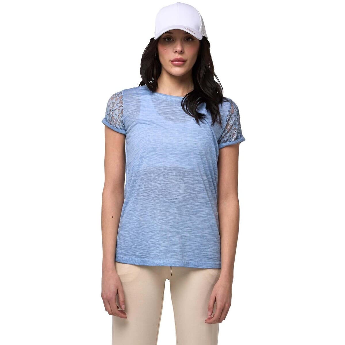 Women's T-Shirts Leone 1947 Blue